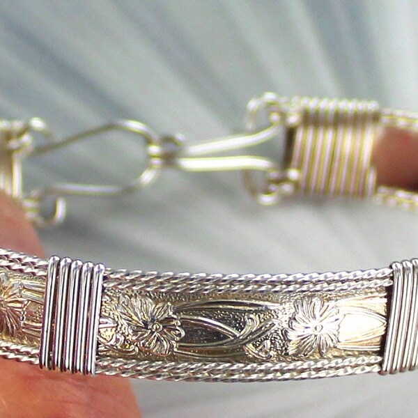 Sterling Silver Wrap Bracelet