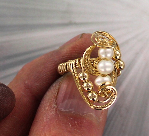 Rolled gold ring sale