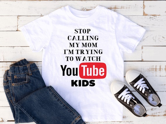 kids youtube shirt