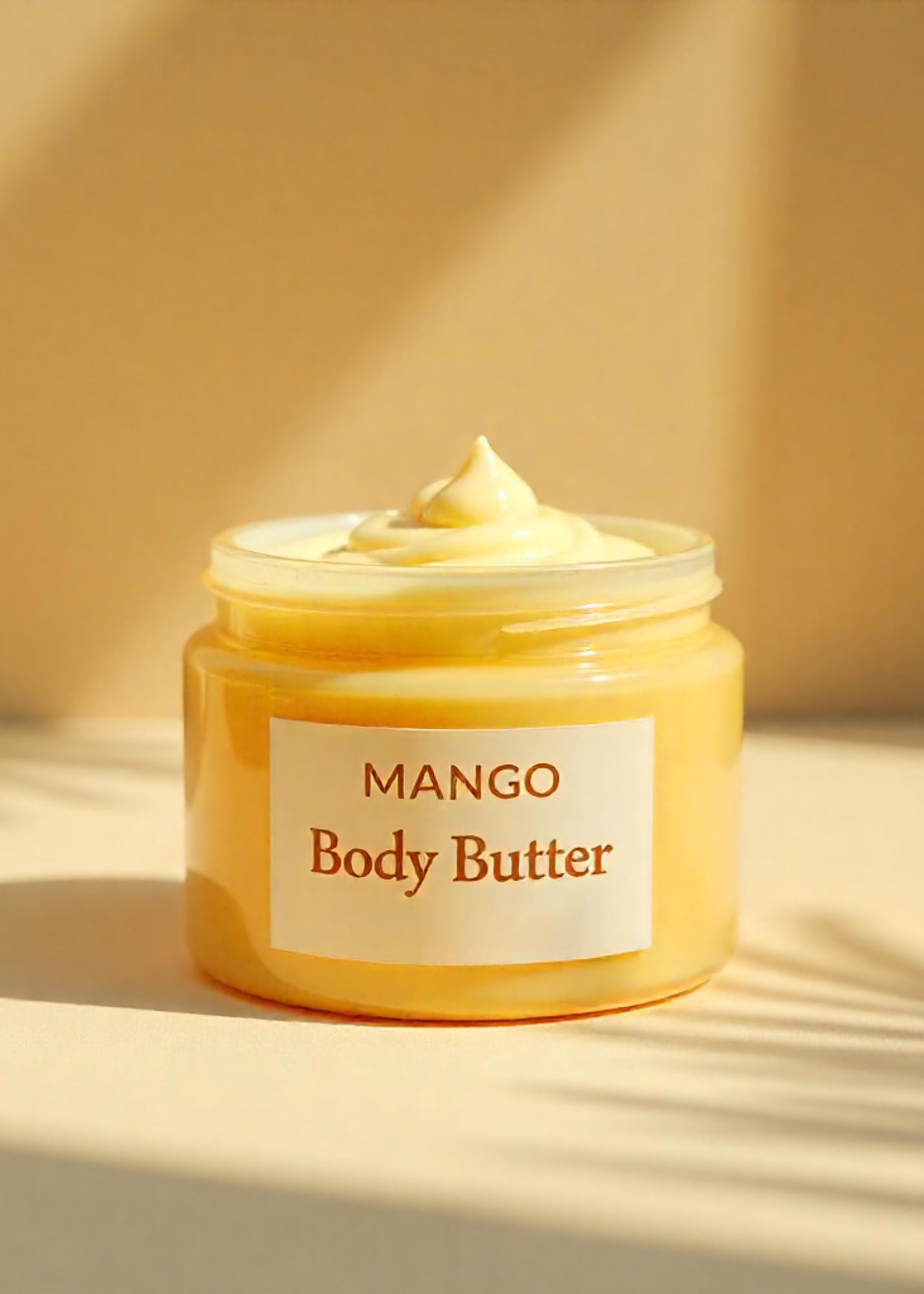 Mango Body Butter Ultra Moisturizing Skin Cream Natural Handmade Skincare