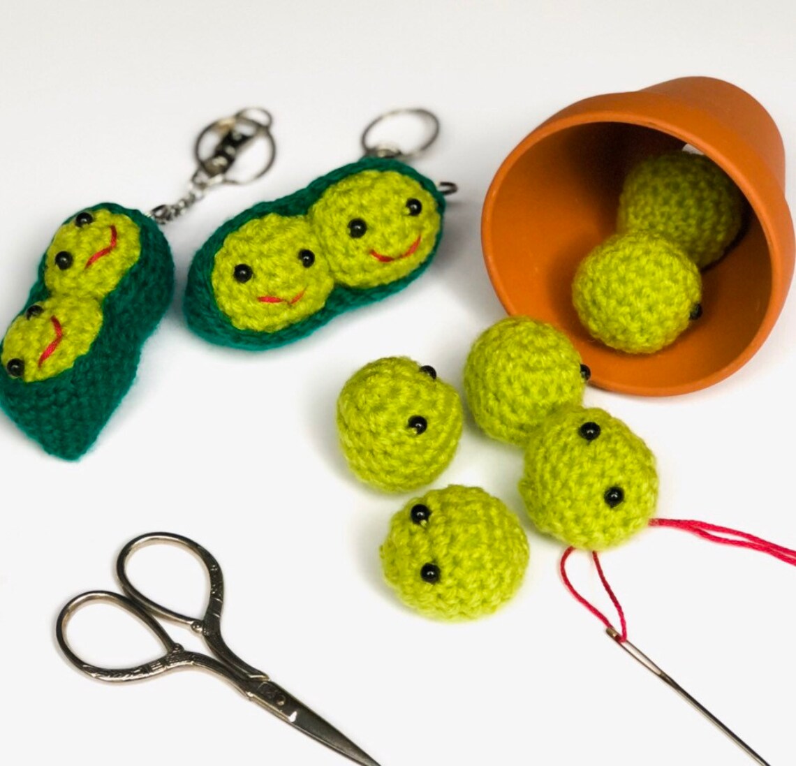 Two peas in a pod Keyring keychain perfect for far away loved Etsy