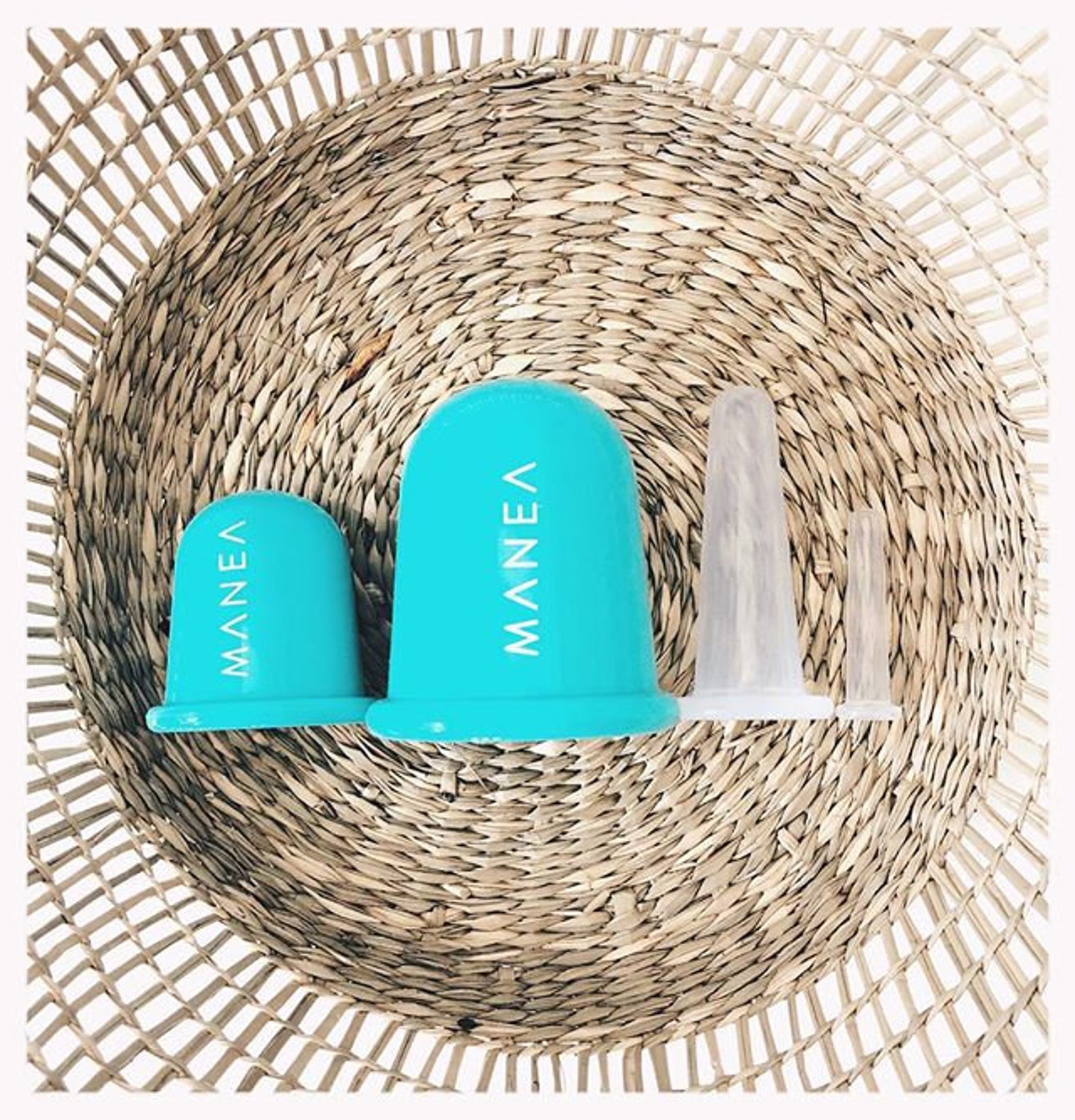 Manea Massage Cups Full Set Anticellulite Massage Cups Made From Food