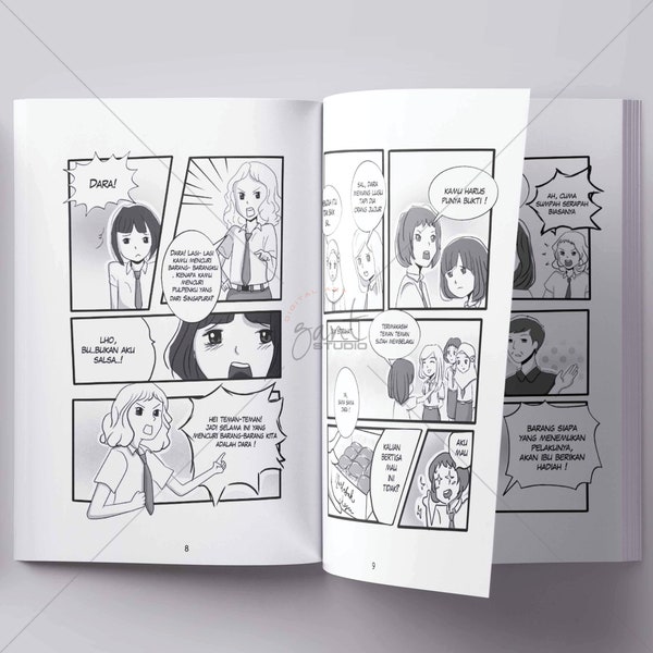 Personalized Custom Comic Book Comic Strip Gift