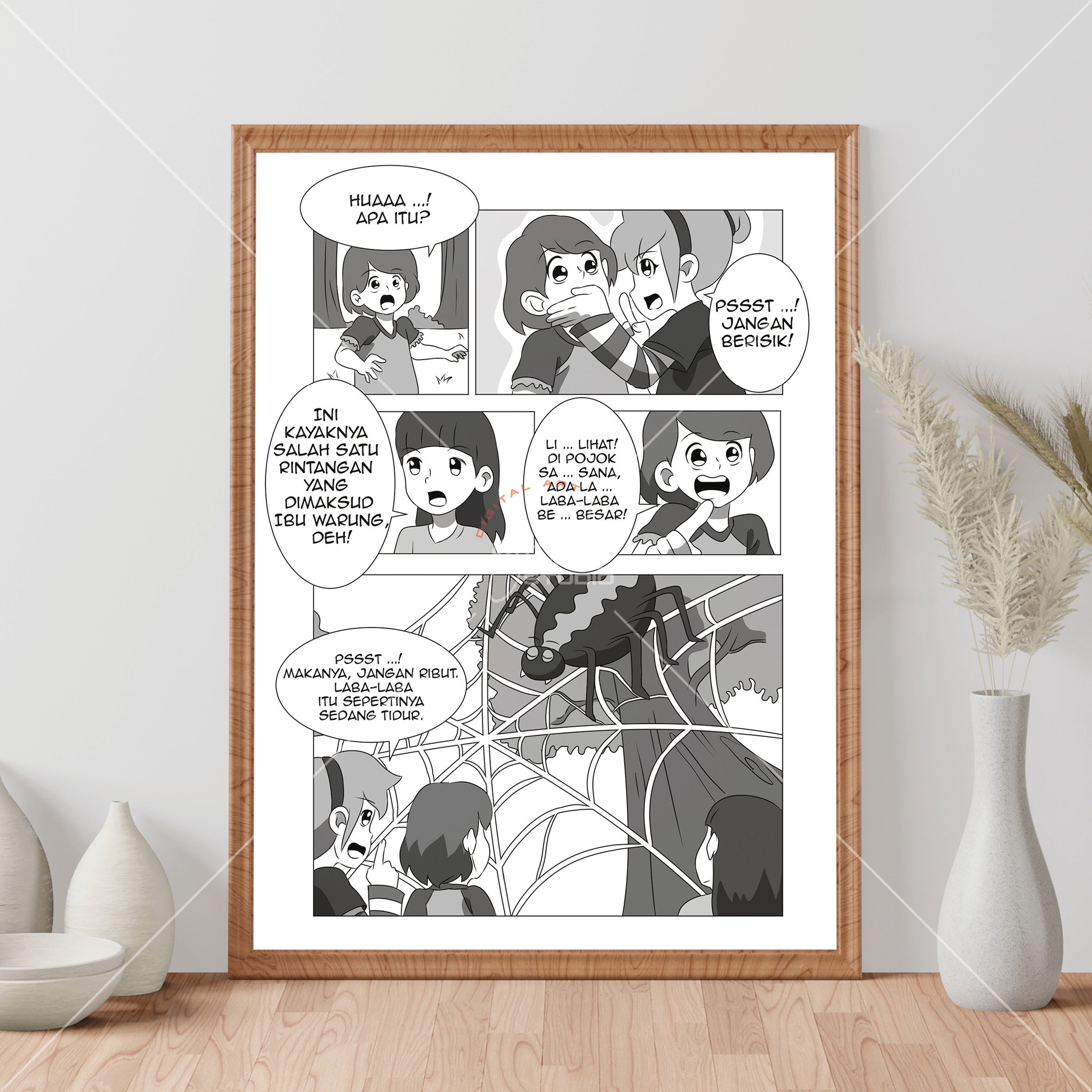 Custom Family Comic Strip Comic Book Lover Gift First photo image