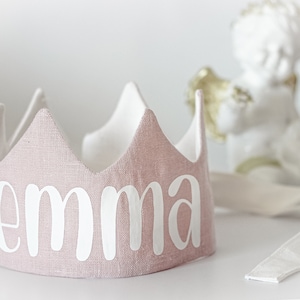 Birthday crown baby – custom crown with personalized baby name, baby fairy crown, baby hat, first birthday gift for girl