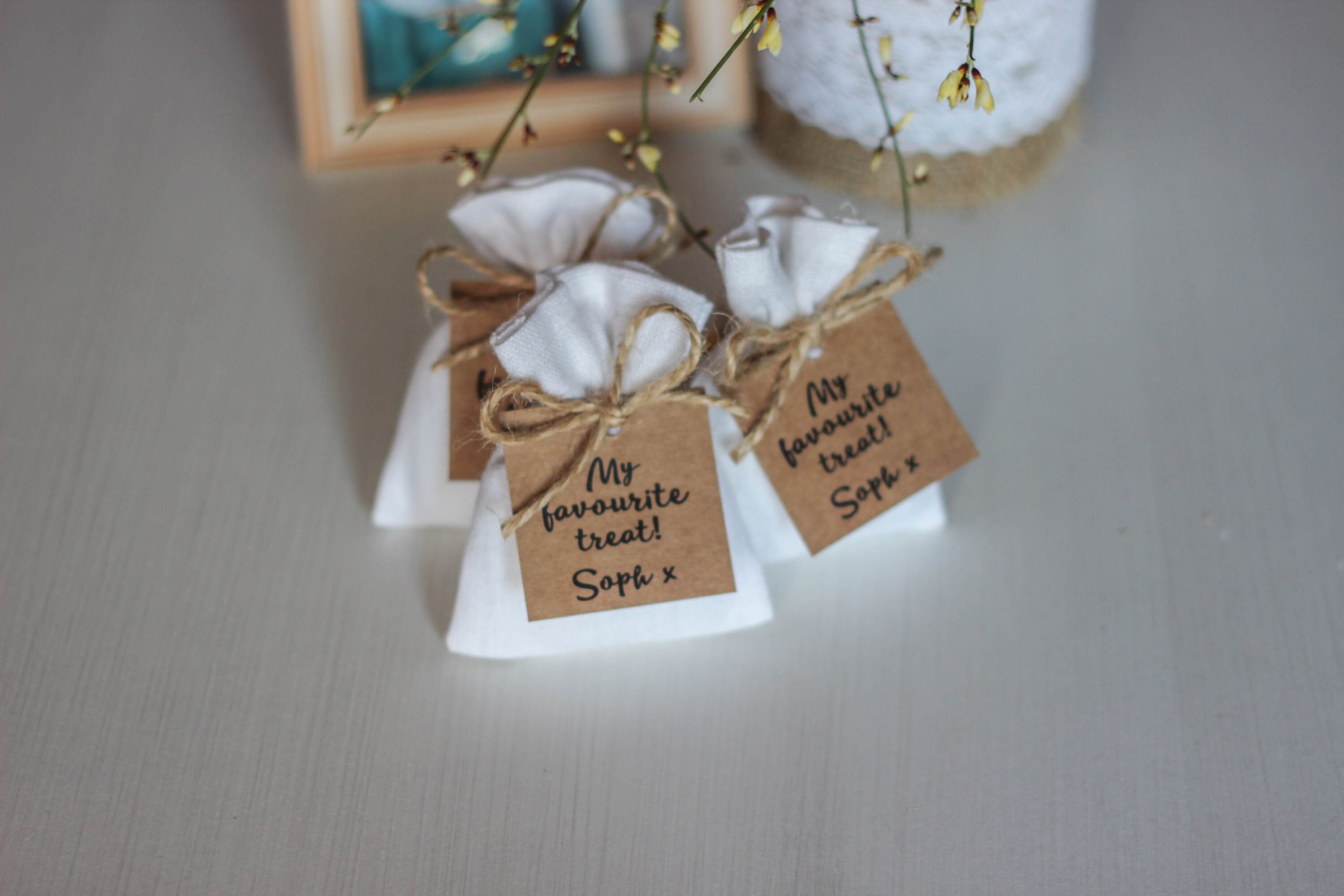 White Linen Bags Small Fabric Bags Burlap Sack Wedding Etsy