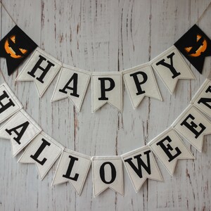 Happy Halloween Dekoration Girlande Halloween Banner Happy Halloween Girlande Halloween Dekoration Outdoor Vintage Halloween Dekor white