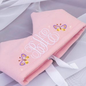 Fairy Birthday crown baby – embroidered hat for baby first birthday, personalized baby name, princess or little girl
