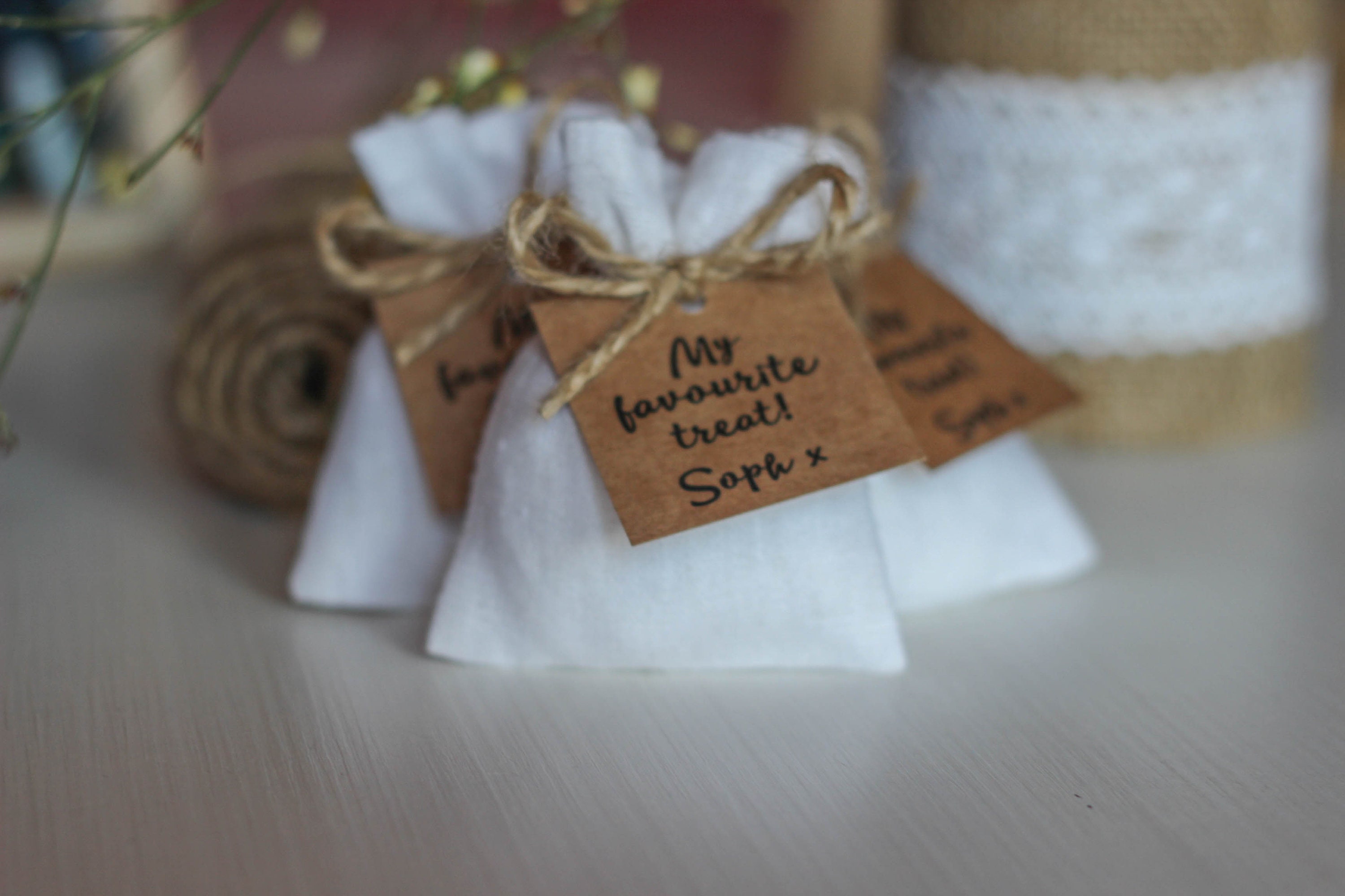 White Linen Bags Small Fabric Bags Burlap Sack Wedding Etsy