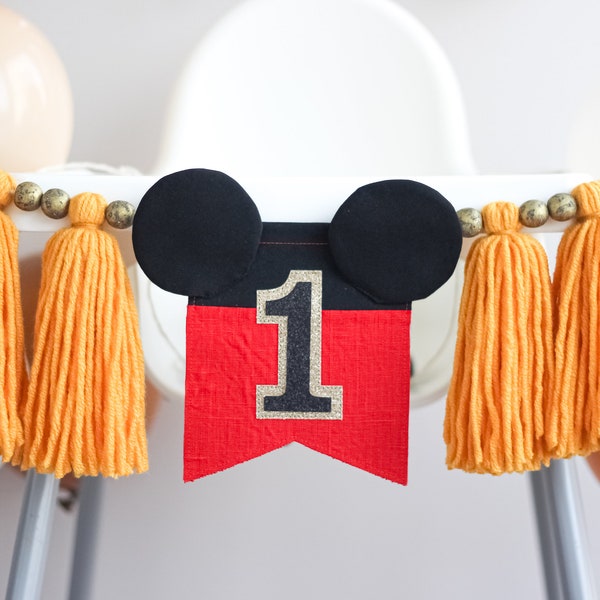 Mickey High Chair - Etsy