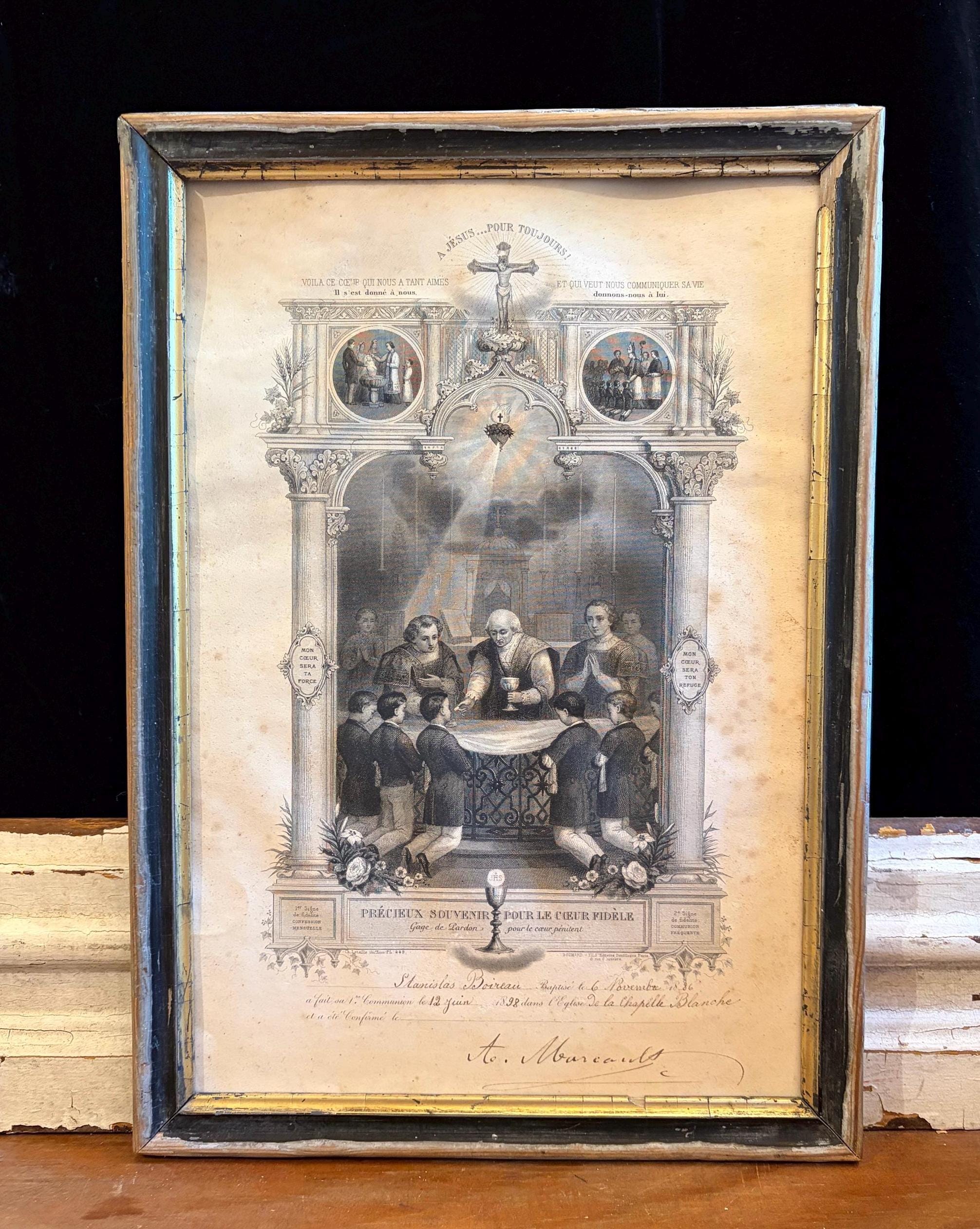 French Catholic Antiques - Etsy
