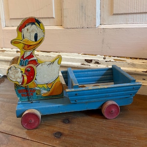 Fisher Price Duck Pull Toy - Etsy
