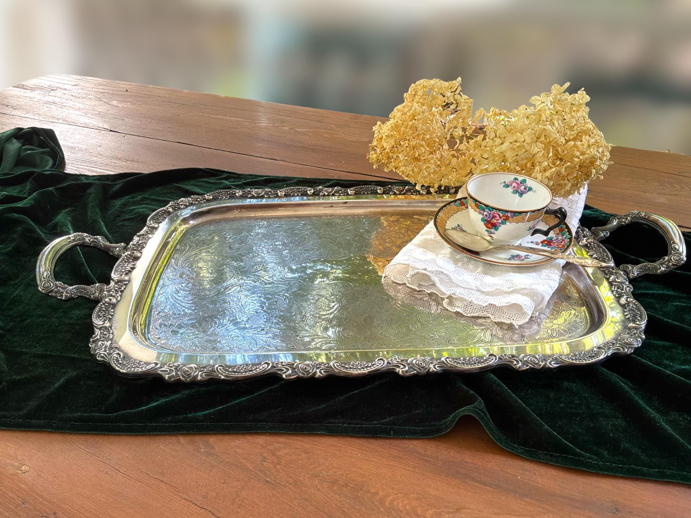 Oneida Silver Trays - Etsy