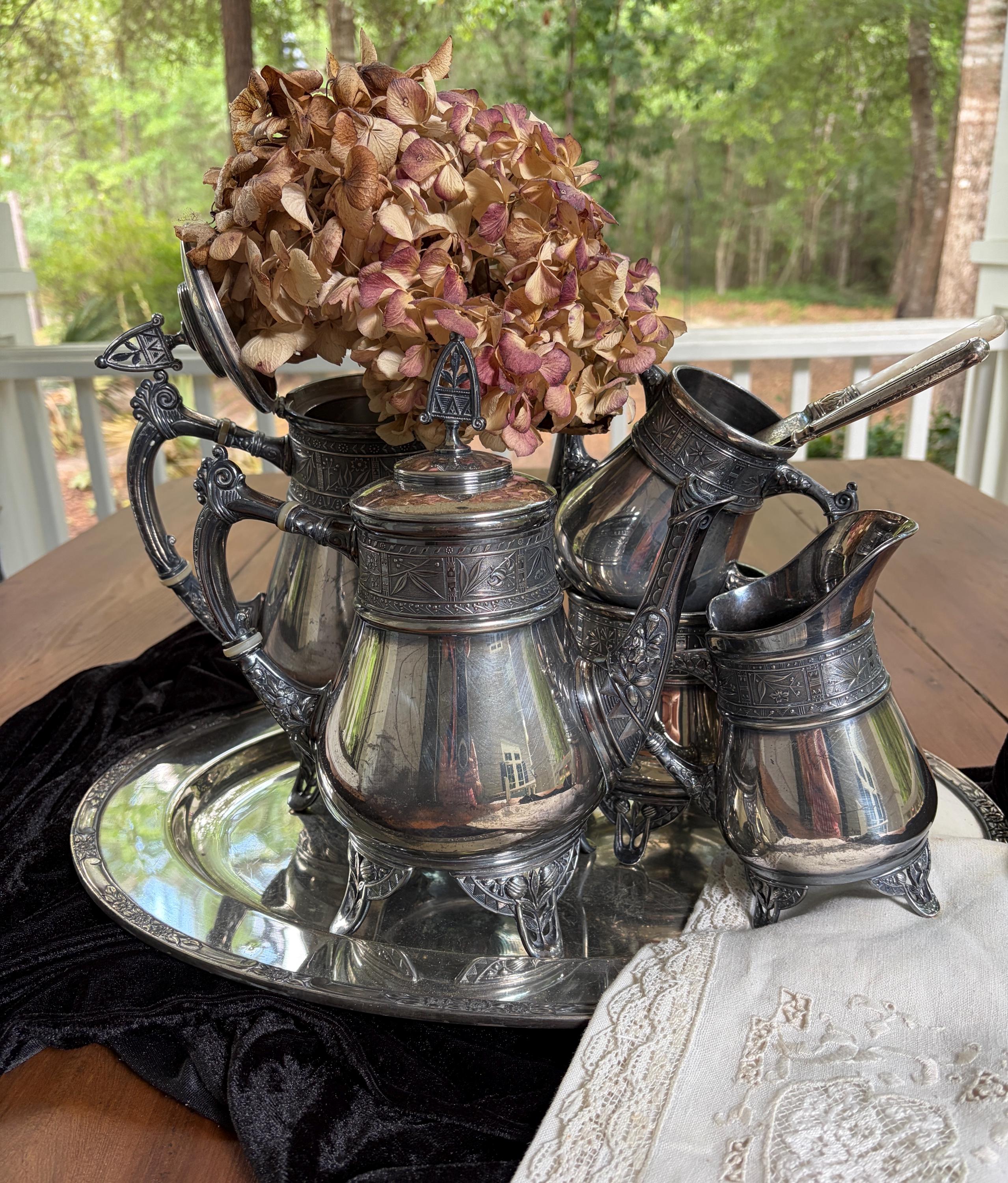 Pairpoint Silver Pot - Etsy