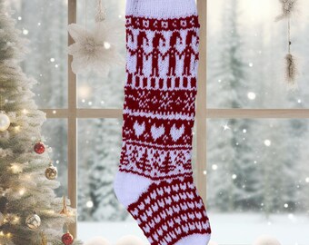 Joyful Santas Strumpfstrick-Muster (PDF-Muster)