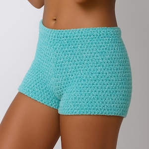 Women&#39;s Boy Short Crochet Pattern -PDF Pattern Sizes XS to XL - Loungewear - Lounge Shorts - How to Crochet Shorts - Crochet Shorts
