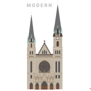 Gesu Kirche | Milwaukee | Katholische Hochzeit | Aquarell Illustration | Hochzeit Andenken, Individuelles Geschenk, Eleganter Veranstaltungsort Kunst
