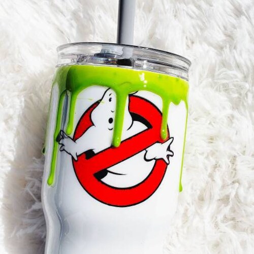 20oz Glow in the dark Ghostbuster inspired tumbler 20oz Glow in the dark Ghostbuster inspired tumbler