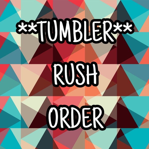 Rush Order Fee Etsy
