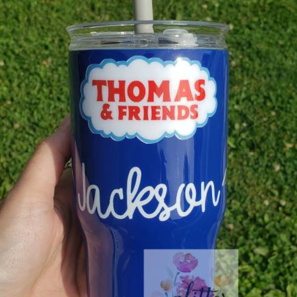 Thomas the Train kids 16oz tumbler