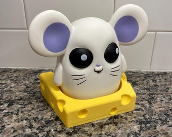 Durable Replacement Cheese Base Compatible with Where’s Squeaky Game | Fix Broken Cardboard | Toy Replacement Part