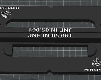 JNF IN.05.061 Invisible / Hidden Hinge Router Template Kit