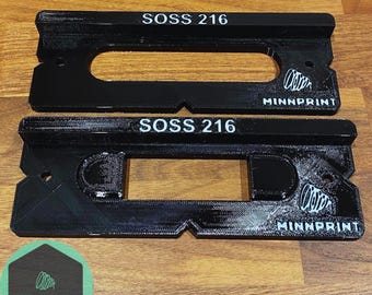 SOSS #216 Invisible / Hidden Hinge Router Template Kit