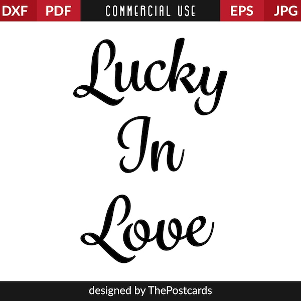 Lucky in Love - Etsy