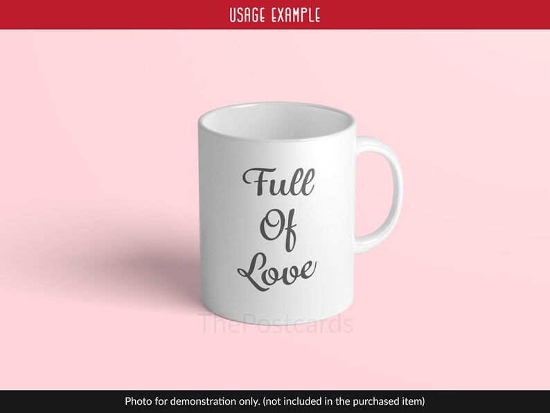 Vector clip art Instant download Romantic printable Love SVG Cut File Commercial use Cricut silhouette Full of Love