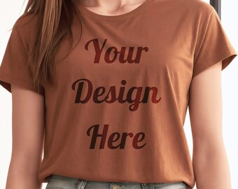 Brown T-Shirt Mockup: The Ideal Canvas for Your Next Design