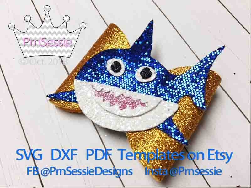 Free Free 140 Baby Shark Bow Svg SVG PNG EPS DXF File