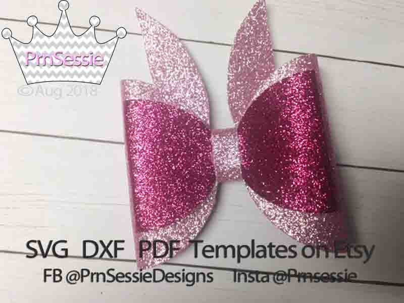 Download Digital SVG PDF DXF Forest Friends Hair Bow Templates ...