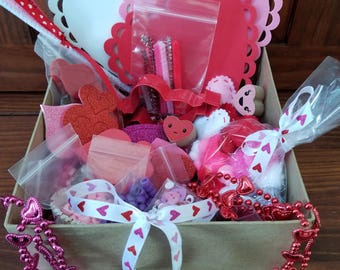 Valentine's/Heart Themed Learning Activity Box