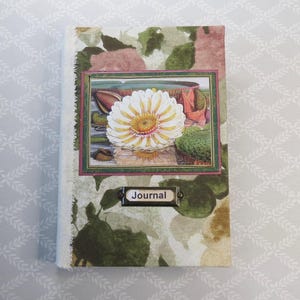Junk Journal, Junk Journal, Hardcover Junk Journal, Floral Junk Journal