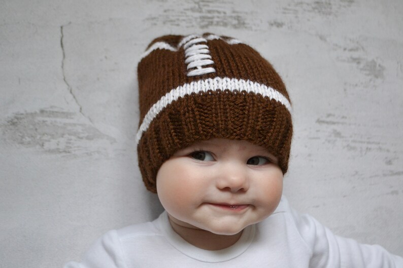 Baby Boy Hat Baby Football Hat Football Hat with Earflaps Etsy