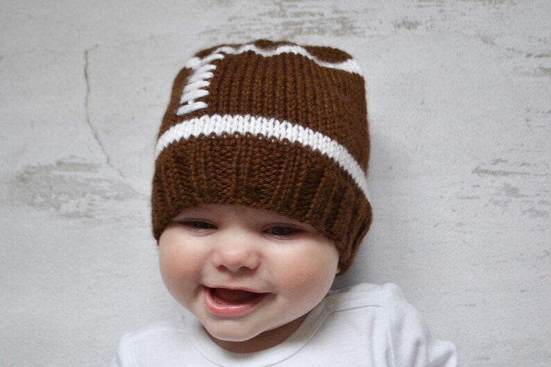 Baby Boy Hat Baby Football Hat Football Hat with Earflaps Etsy