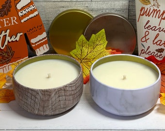 Autumn 8 OZ Soy Candle Hand Poured Clean Scent Gift Home Decor