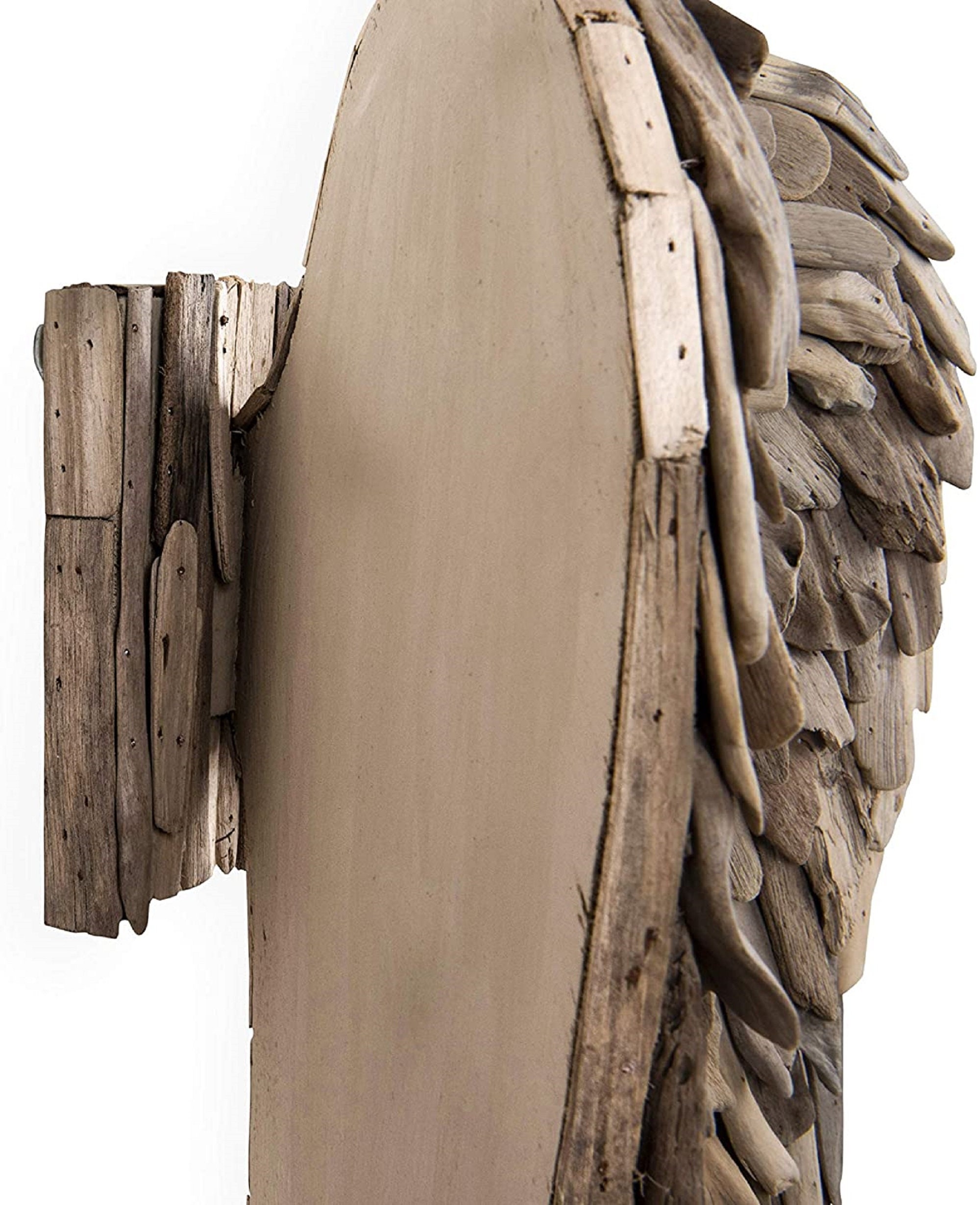 24 Driftwood Angel Wings Wall Sculpture Tiki Decor Etsy
