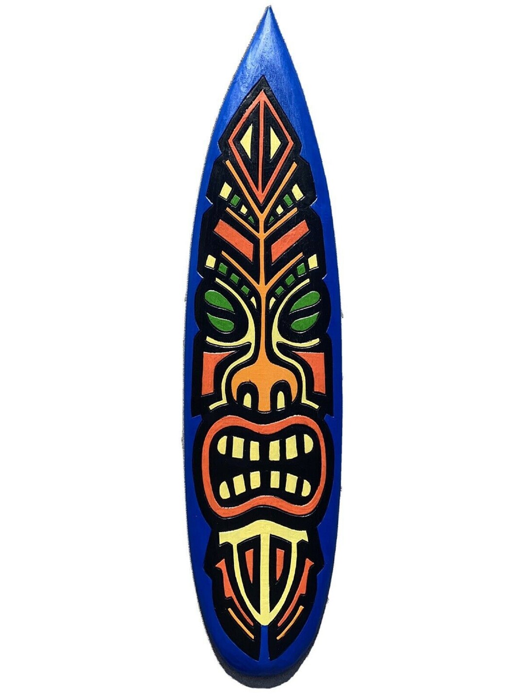39 Colourful Tiki Surfboard Tiki Statue Tikis Tiki Mask Etsy