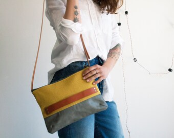 Shoulder purse, Canvas shoulder bag, Shoulder bag purse, Cross body bag, Festival bag, Purse with strap, Ladies purse bag,