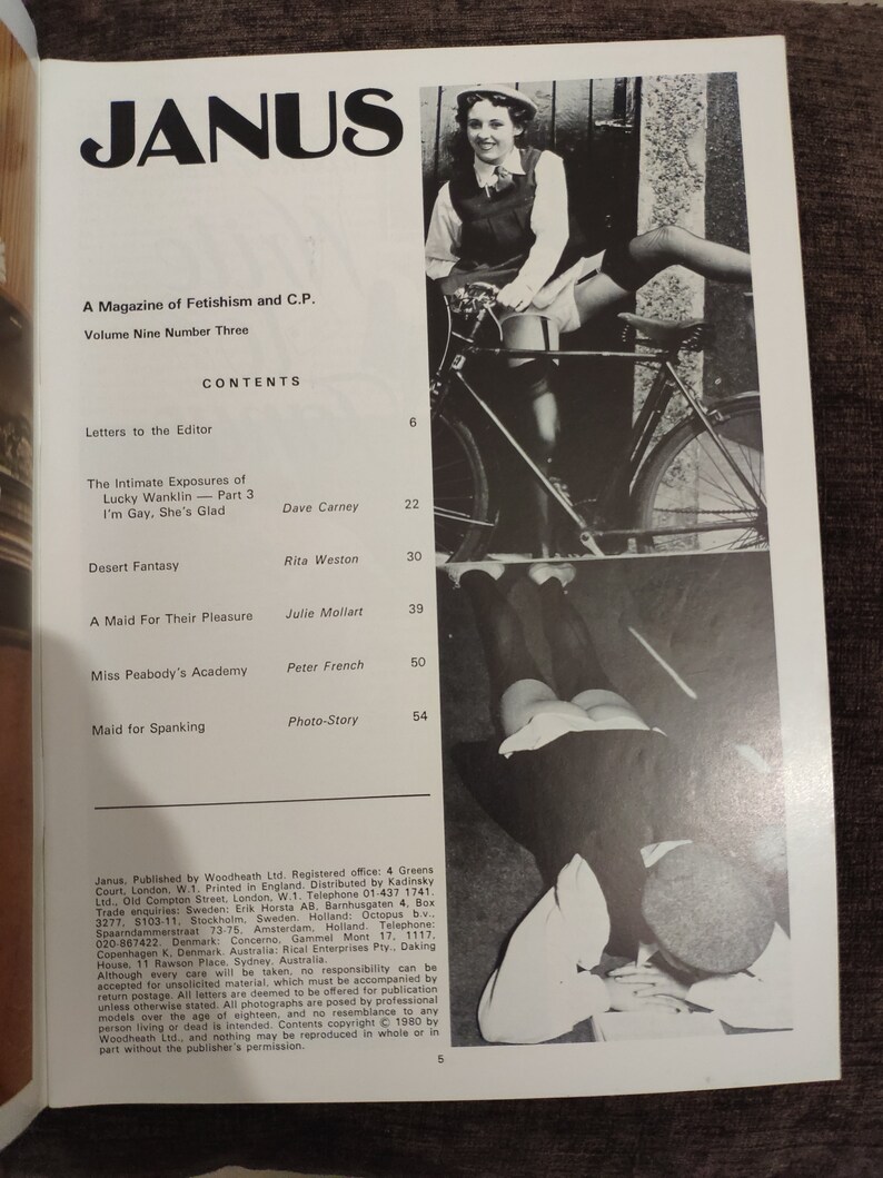 Vintage Janus Magazine Volume 9 Number 3 Etsy