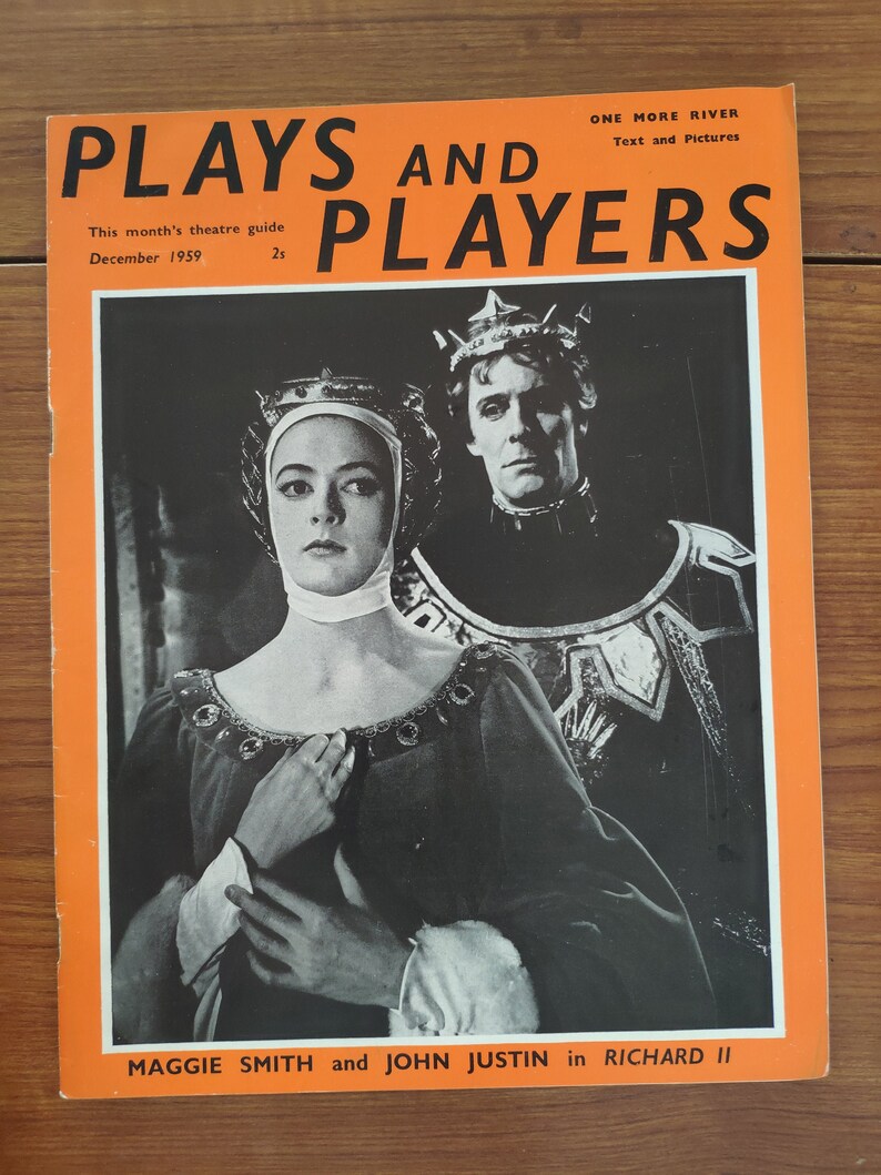 Plays and Players Magazine December 1959 Vol.7 No.3 | Etsy