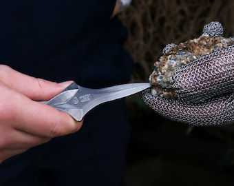The Hugo Full Titanium Oyster Knife - Titanium