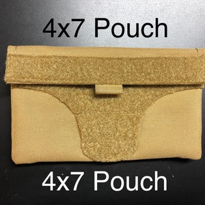 Removable 4x7 Pouch