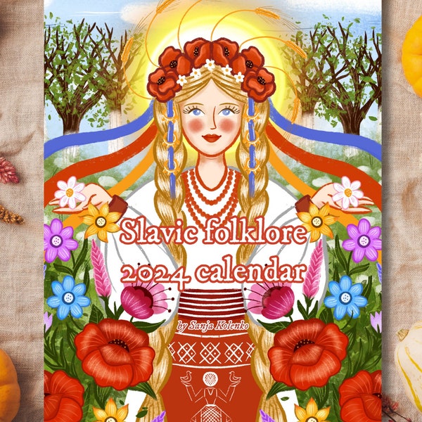 Folklore Calendar Etsy