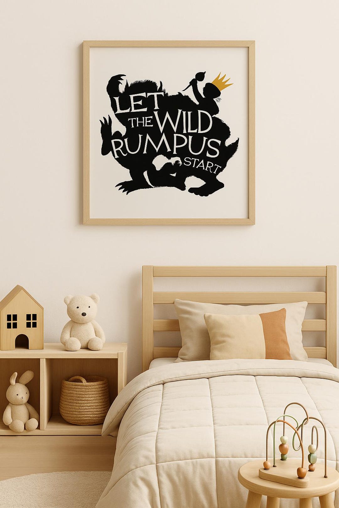Let the Wild Rumpus Start Printable Poster – Where the Wild Things Are ...