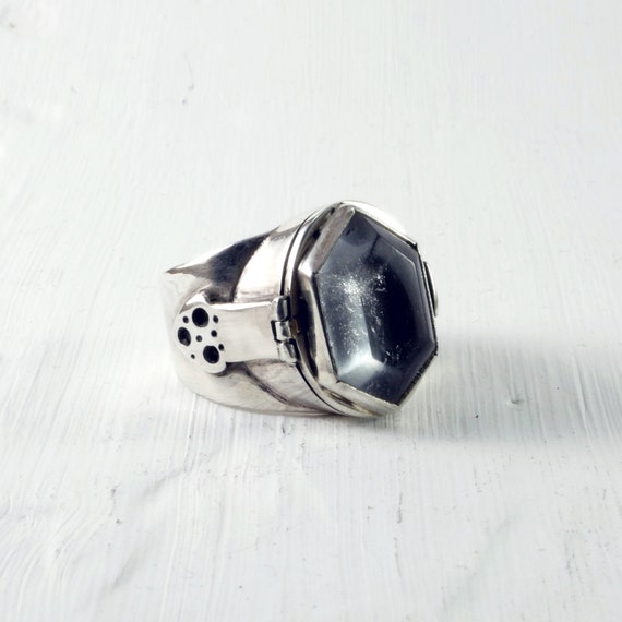 Bague poison argent new arrivals