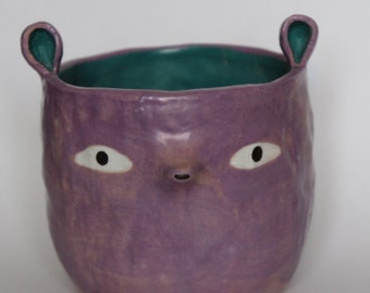 Mini Animal Head Planter