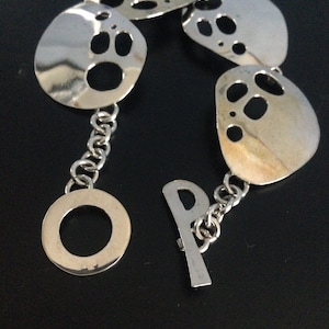Sterling silver orlnaya pinta designer bracelet