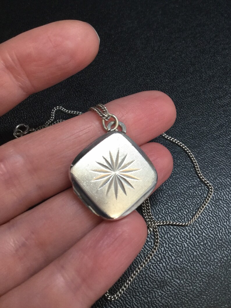 Sterling Silver locket on chain